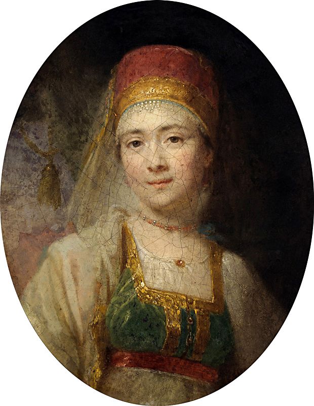 «Портрет торжковской крестьянки Христиньи». 1795